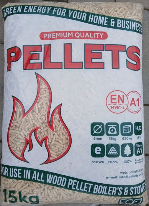 Peleți premium din rasinoase