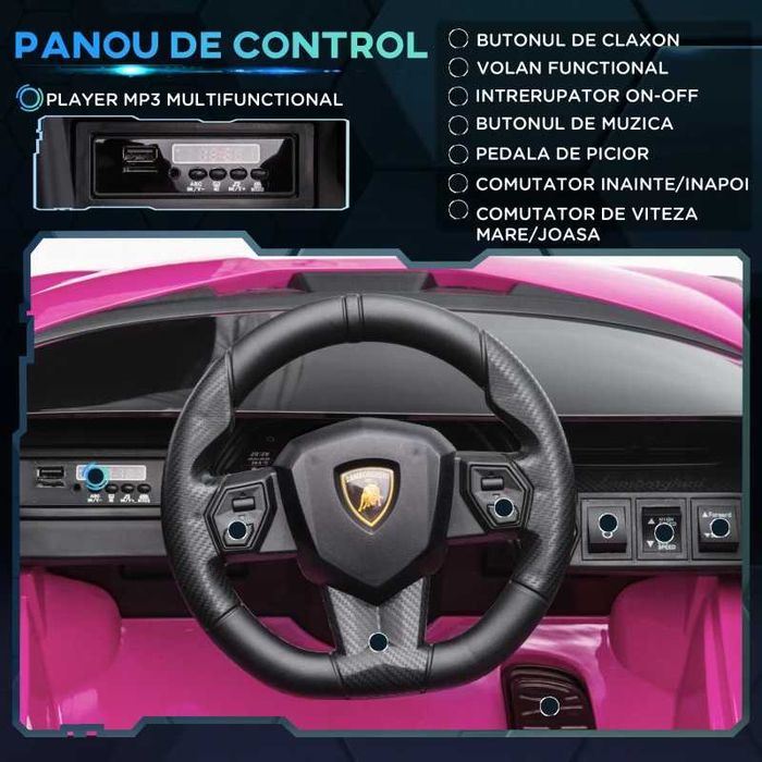 Masina Electrica Lamborghini pentru Copii 12V
