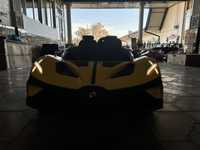 Bugatti Bolide ikki kotta o'rindiqli 24 voltli Drift