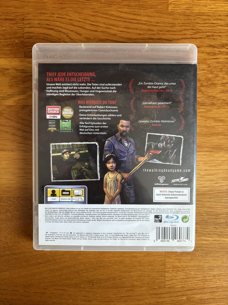the walking dead ps3