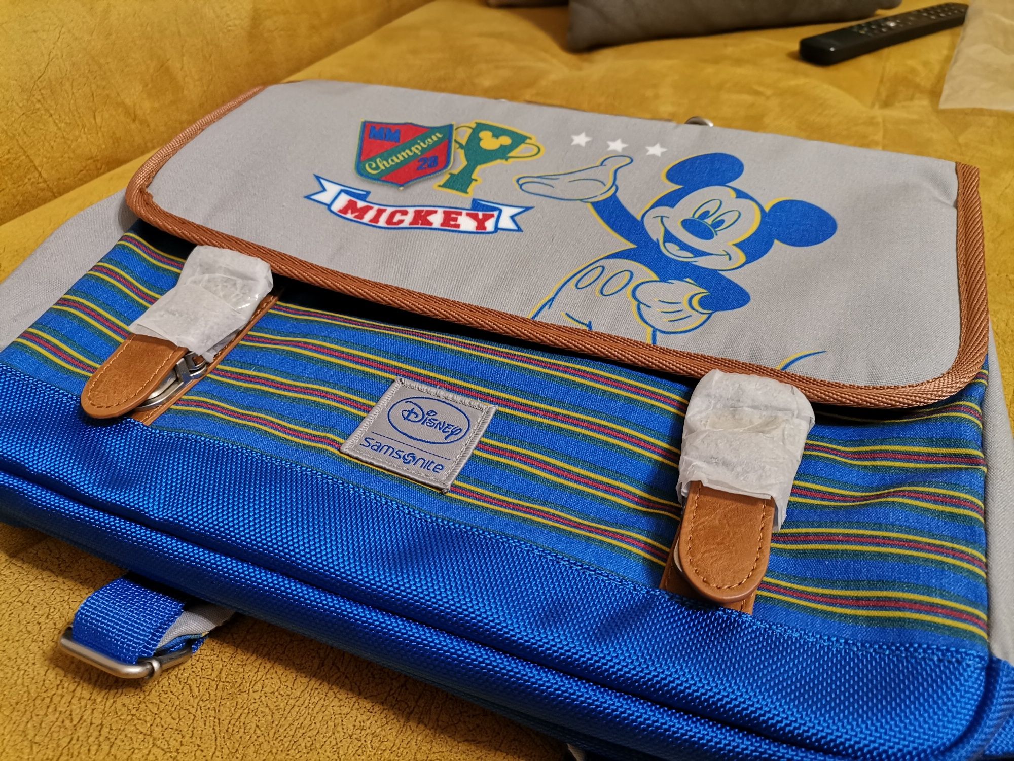 Детска раница  Samsonite Disney Stylies School Bag Mickey College