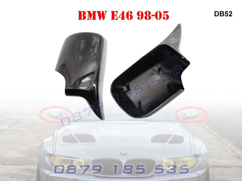 Спортни M Капаци огледала BMW E46 батман тунинг бмв е46