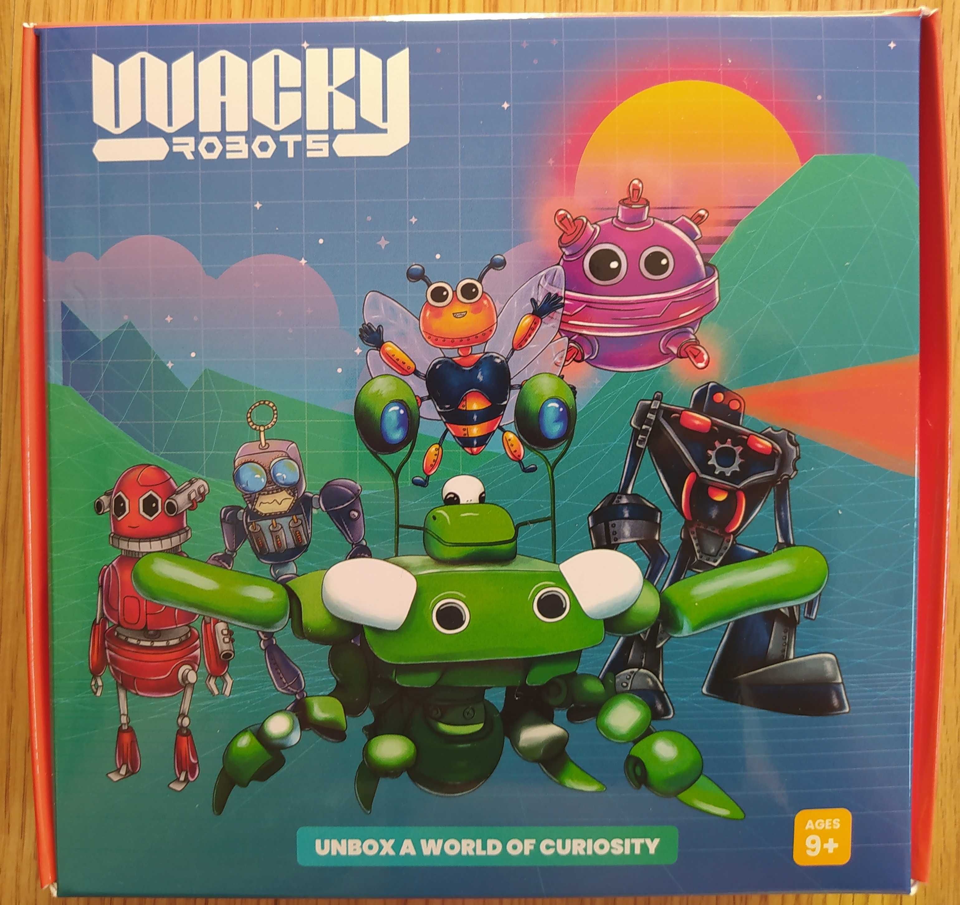 НОВ, оригинален комплект от 5 робота Wacky Robots