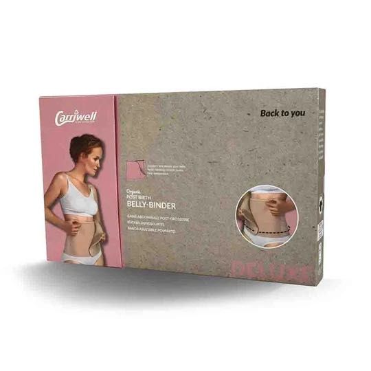 Carriwell belly binder / centura postnatala bej, doar probata