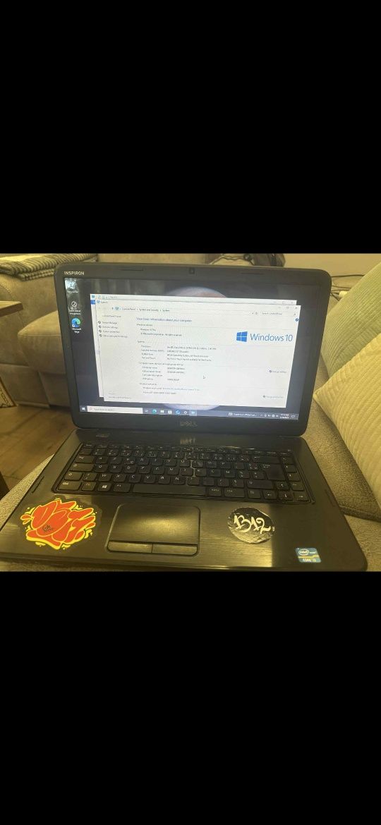 Лап топ Dell + колони Logitech