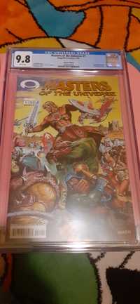Master  of the UNIVERSE #1 (2002) CGC 9.8  GOLD FOIL