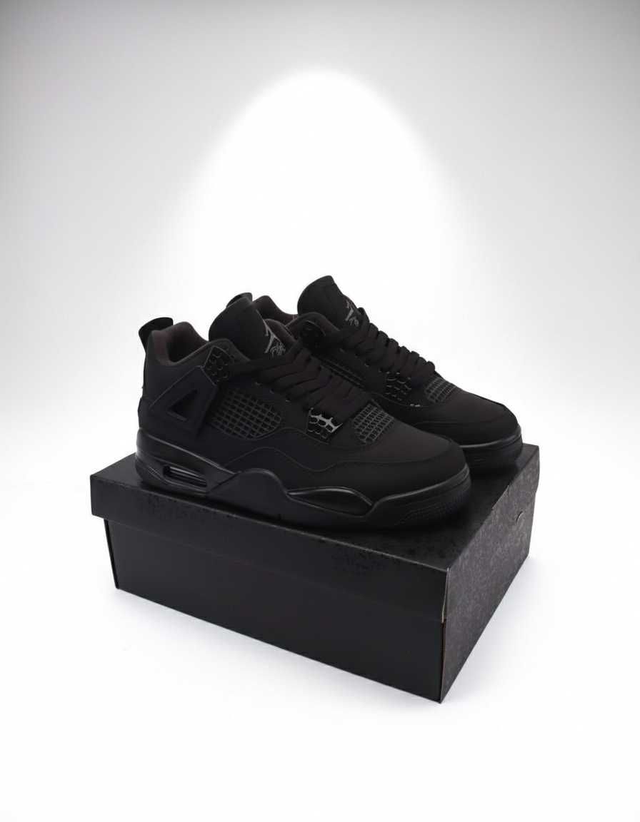 AIR JORDAN 4 Retro --- Легендата В Черно