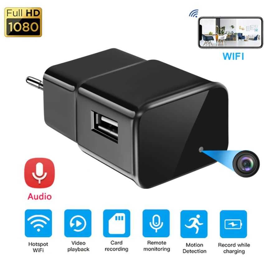 Camera ascunsa incarcator 1080p Wifi Camera Full HD USB Camera