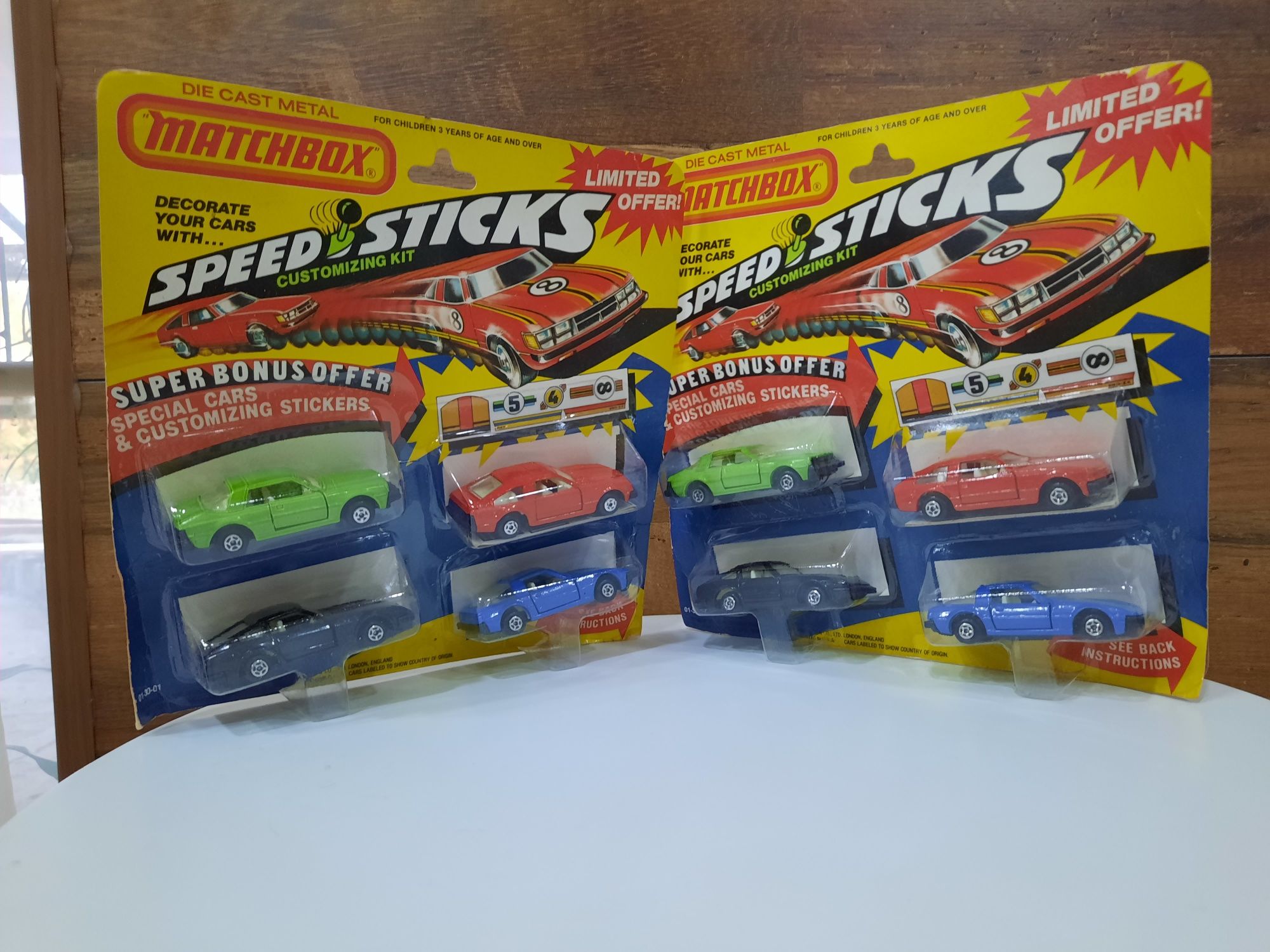 Speed sticks customizing kit 2001 година
