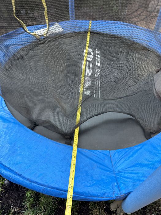 Trambulina copii diametru 140, inaltime 160 , cu fermoar