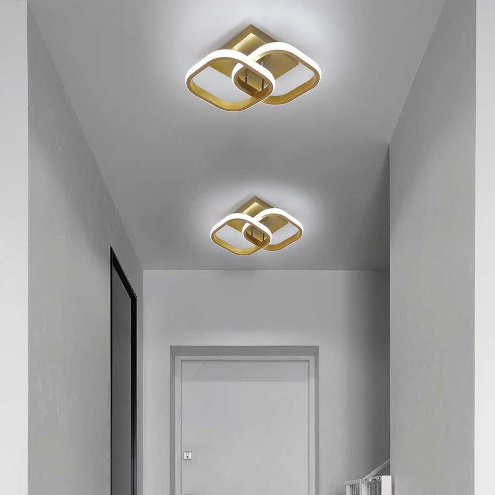 Kaniker LED таванно осветление, квадратно, 22W, 6000K студено бяло