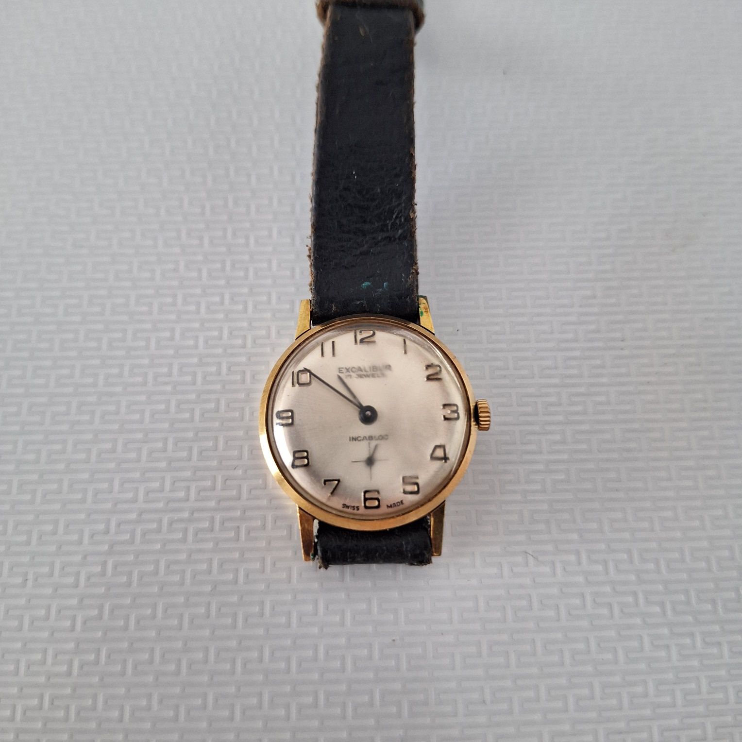 Ceas Excalibur mecanic 17 rubine Incabloc Swiss made