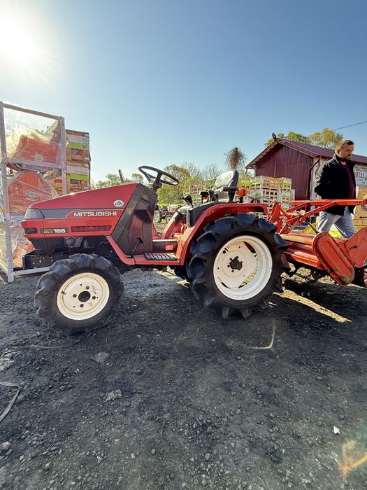 Tractor japonez Mitsubishi MT 155. Tractoras japonez