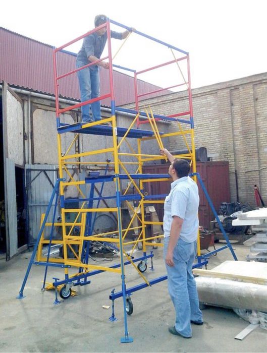 Аренда Вышка тура на колесах леса