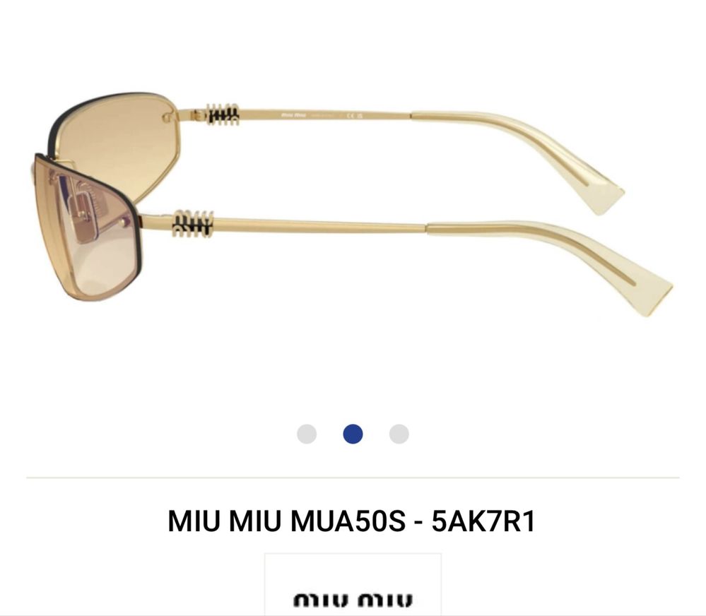 Слънчеви очила Miu miu