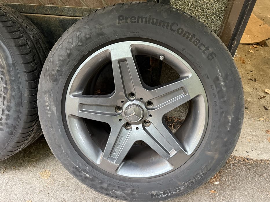 Джанти за Г класа AMG 19 ronal, с гуми 275/55/19 CONTINENTAL