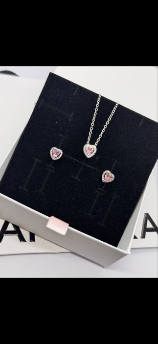 Пандора комплект обеци и колие Pandora