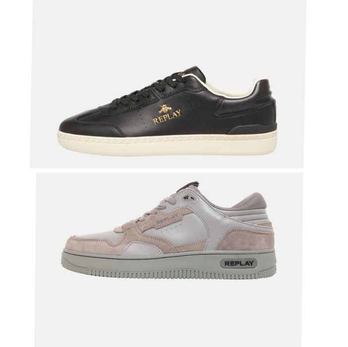 Обувки Replay мъжки sneakers: сиви 89 лв.; черни 105лв. (N 42, 43 и 44