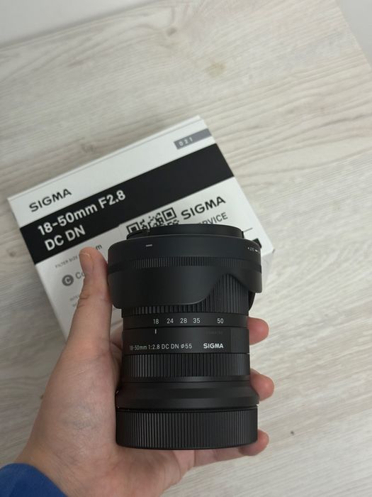 Объектив sigma 18-50 mm, для Canon rf