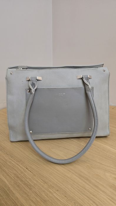 Дамска сива чанта