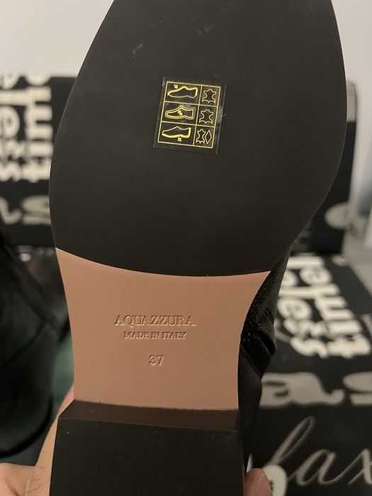 Aquazzura Out Law Lined Bootie 40