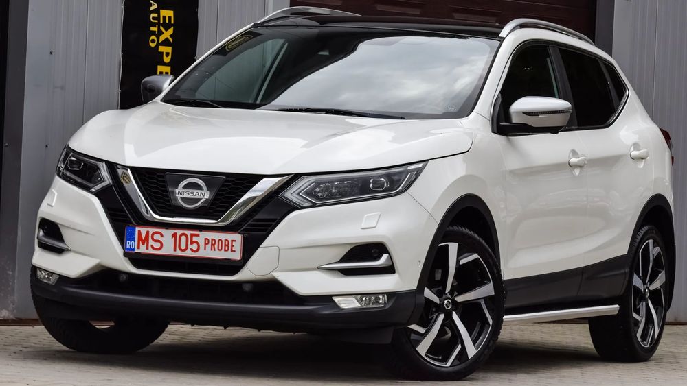 Nissan Qashqai Facelift 2018~1.5DCi TEKNA+ Alb Perlat~Piele Camera Panorama Navi~Full