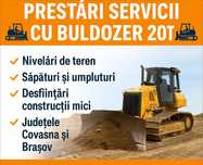 Prestării Servicii  cu Buldozer 20 Tone