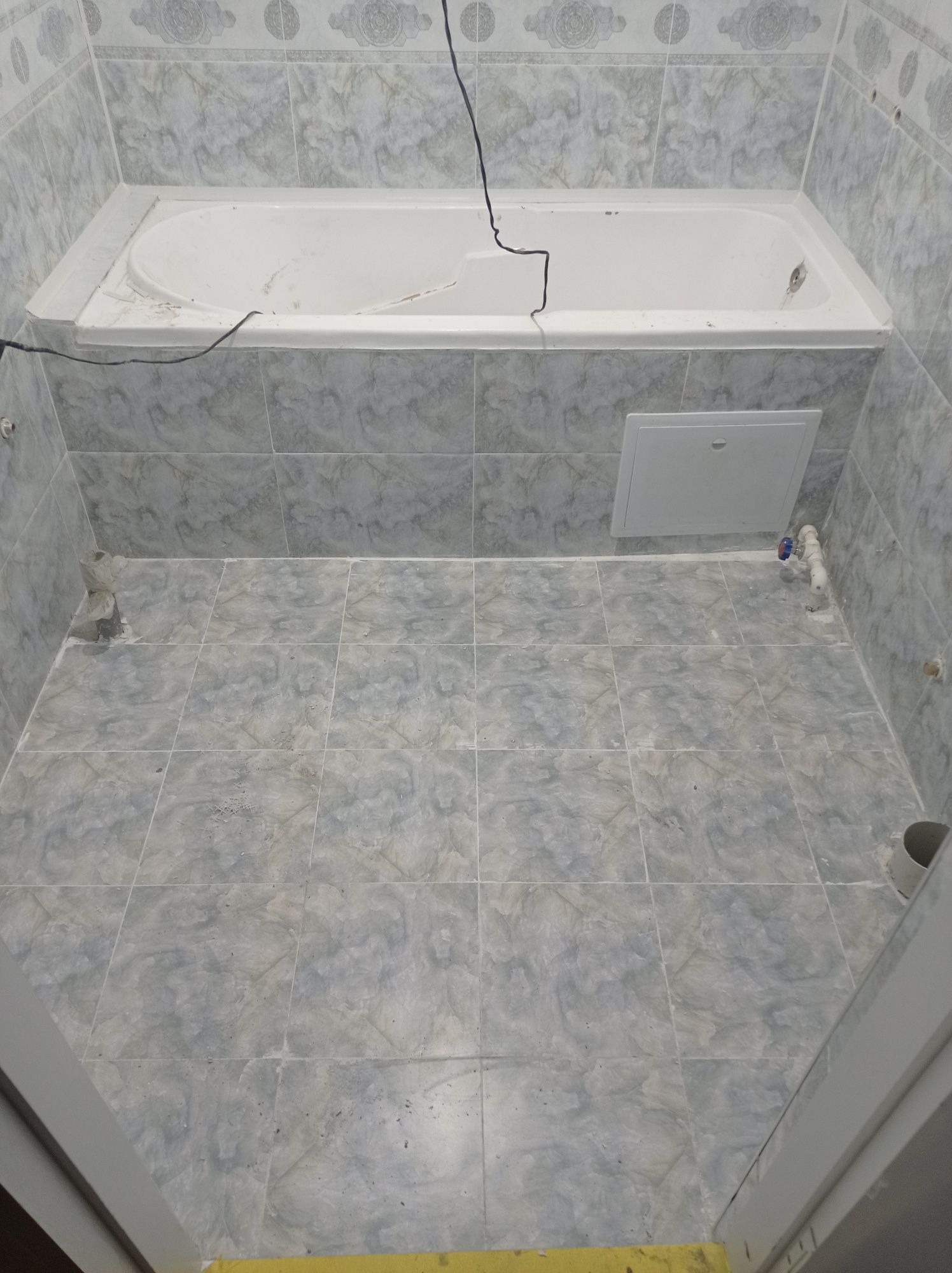 Кафел ишларини киламиз