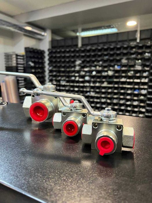 Шаровые краны гидравлические