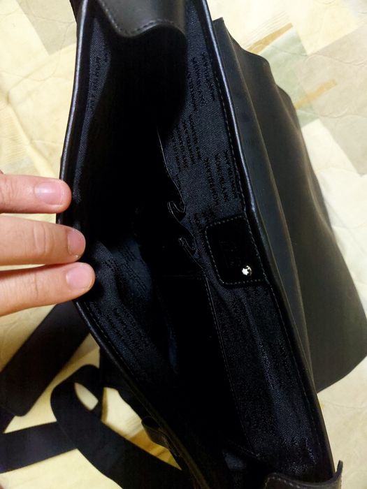 Мъжка кожена чанта Montblanc