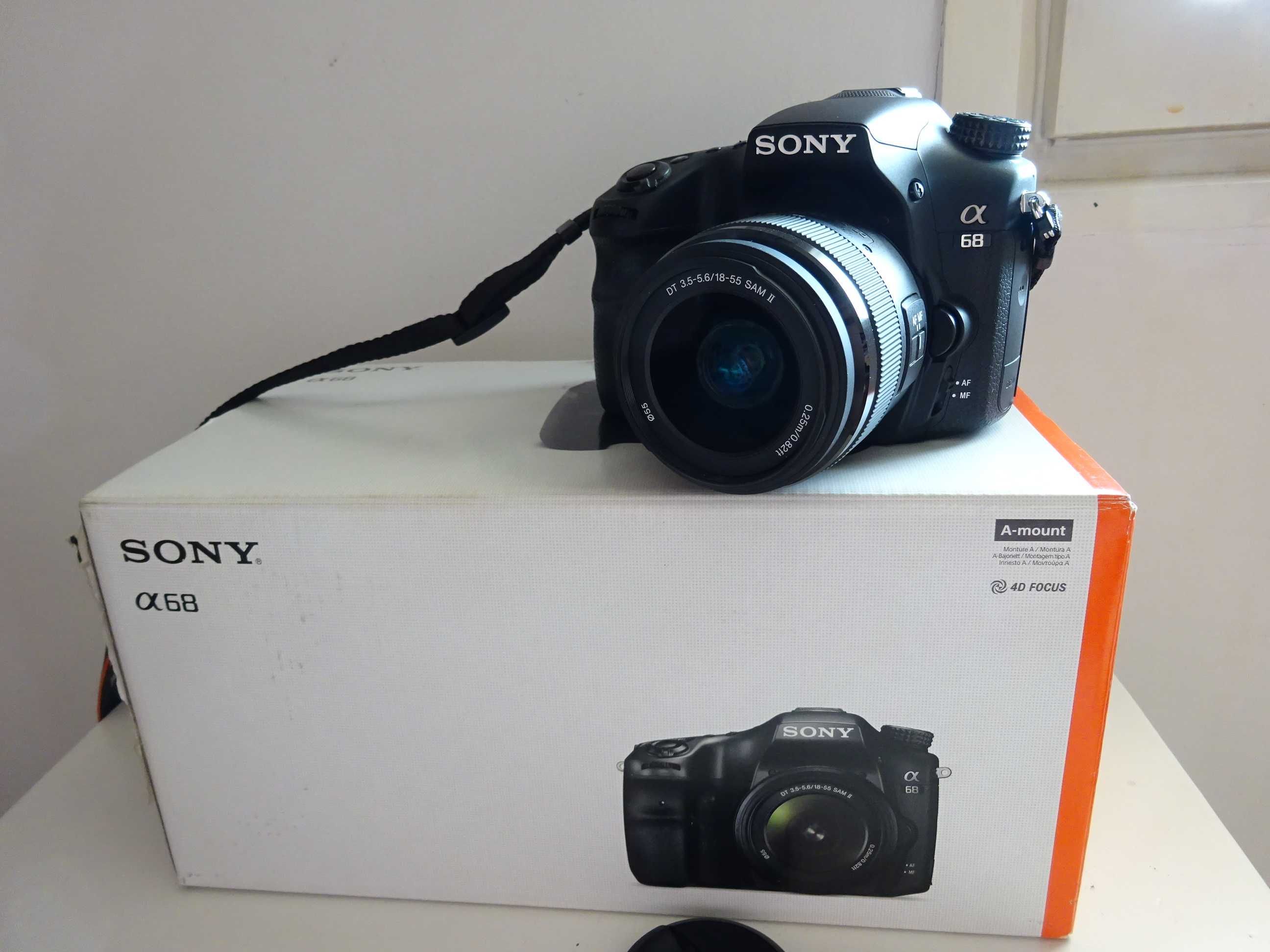 Sony a68 (IBIS: 5-осева стаб. на матрицата) + 18-55mm - 2200 кадъра