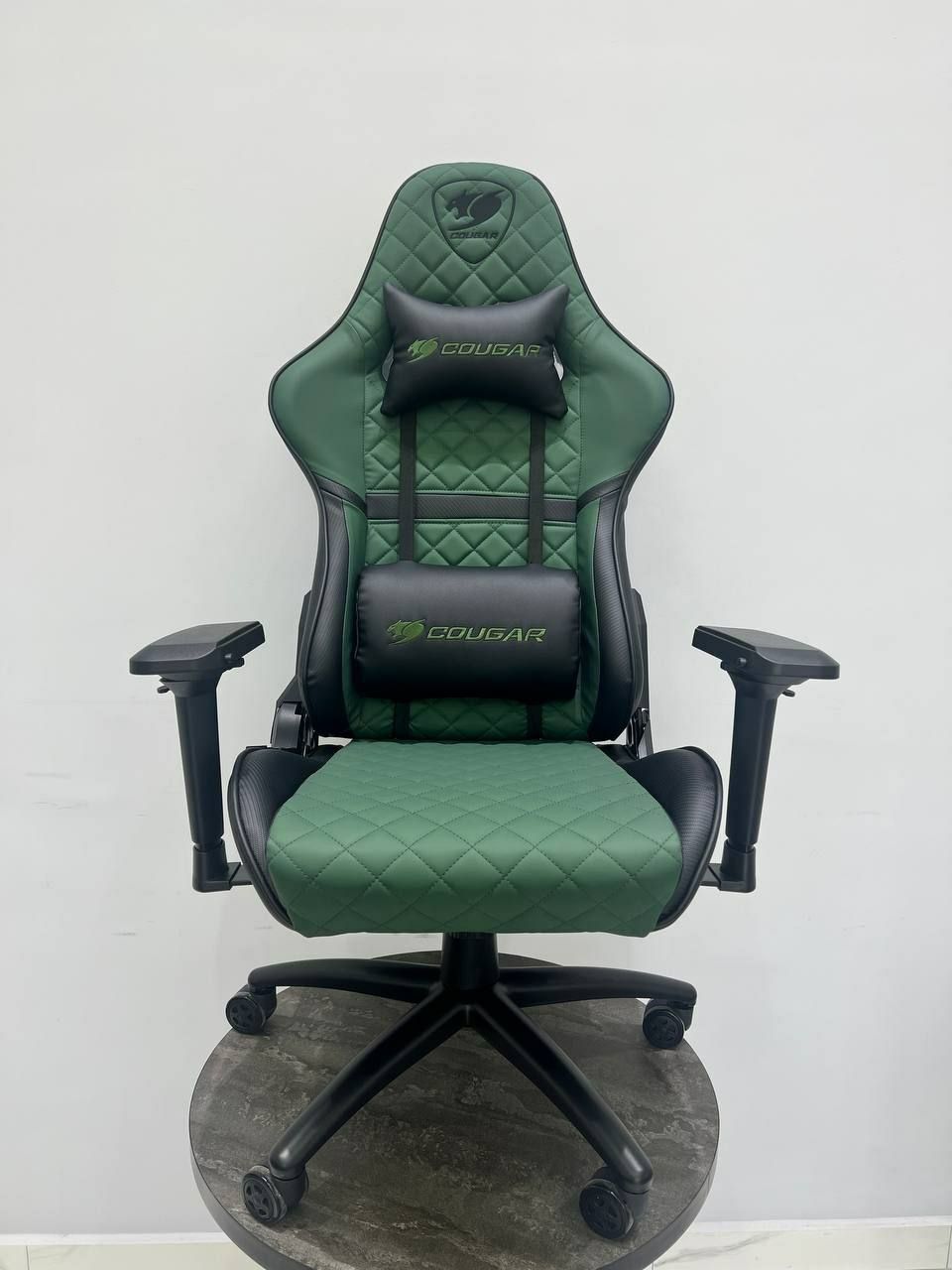 Геймерское кресло Cougar green 4 D спортивный игровые кресла со склада