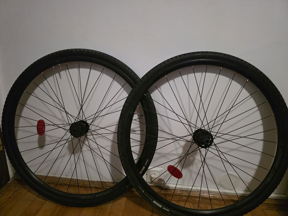 Set Roti bicicleta 28' frane disc alex rims