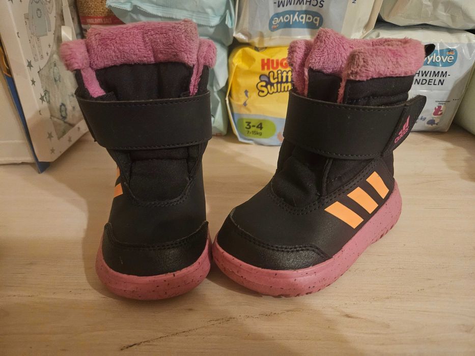 Ботуши за момиче Adidas Winterplay, за сняг, 22 номер