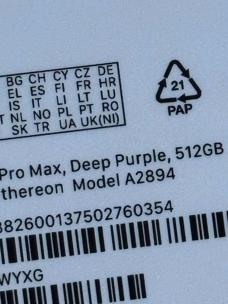 Iphone 14 Pro Max 512GB Deep Purple 81%