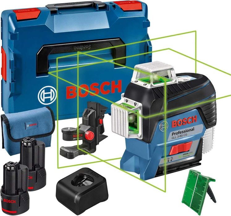Nivela laser Bosch GLL 3-80 CG 360 grade Hilti Makita Dewalt Milwaukee