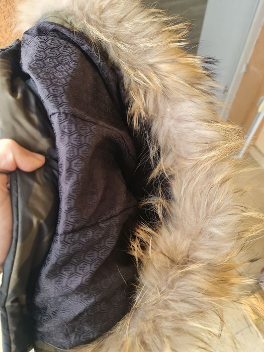 Geaca,Jacheta Originala Philipp Plein femei sau unisex!Blana Raton