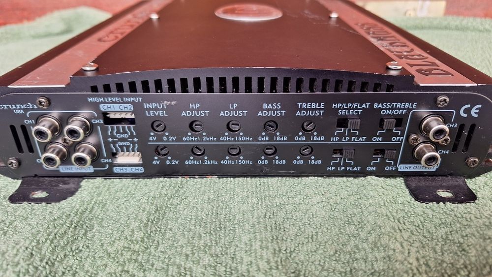 Amplificator Crunch Blackmaxx mxb 4100,alpine kicker