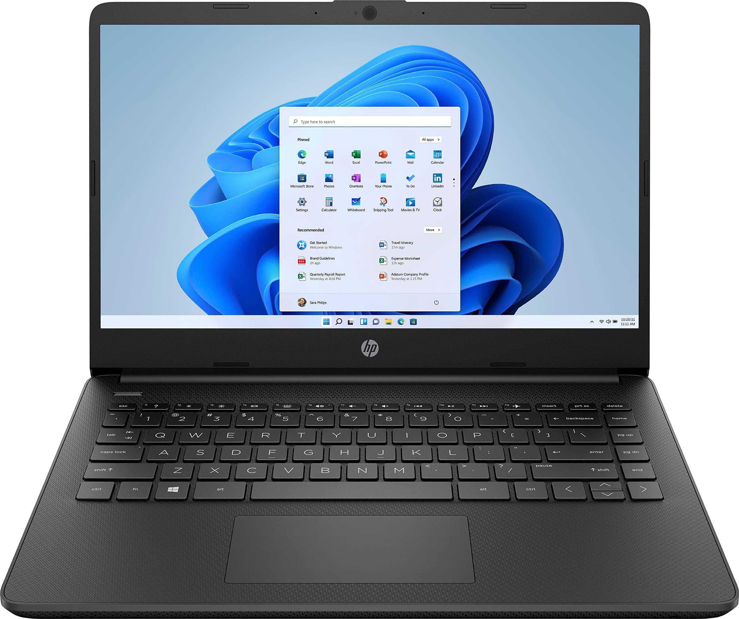Ноутбук Hp Laptop 14 Intel N4120/64Gb eMMC/8Gb DDR4/14" HD