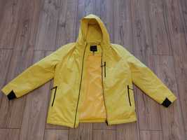 Желтая теплая мужская куртка FINN FLARE размер L