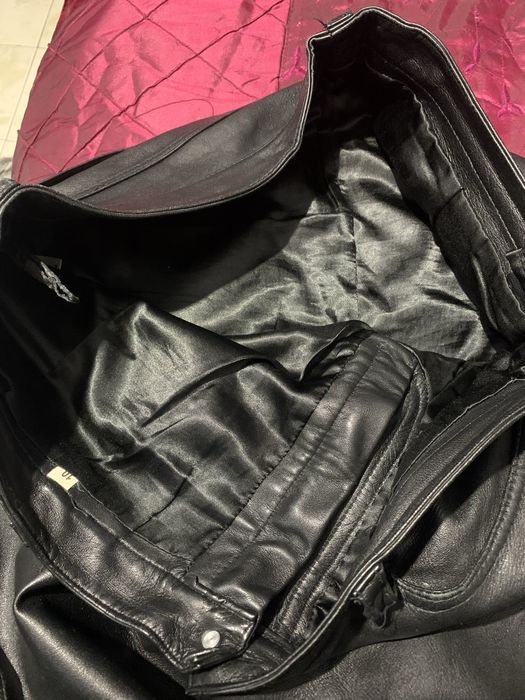 Мъжки кожен панталон