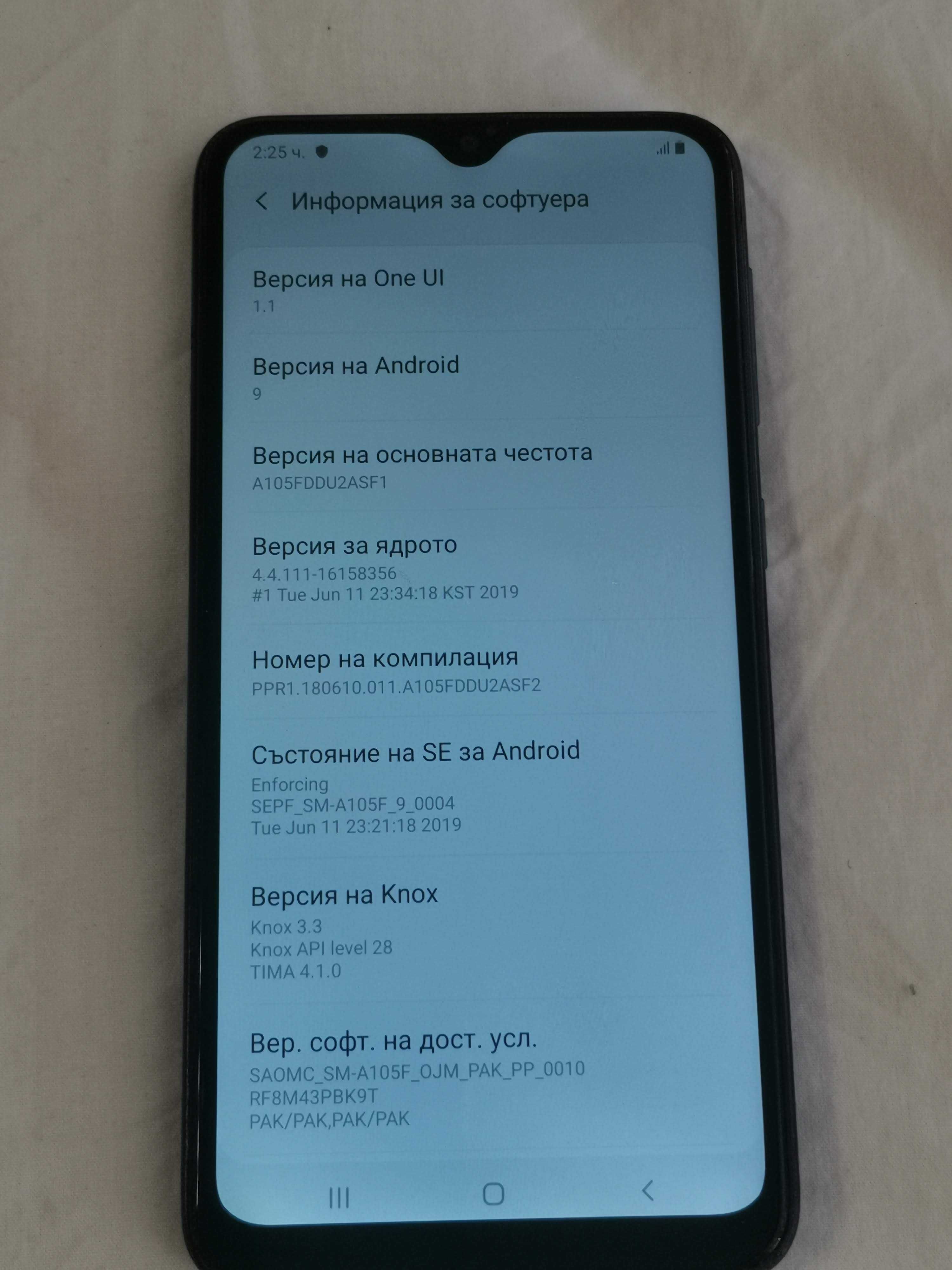 Samsung galaxy A10