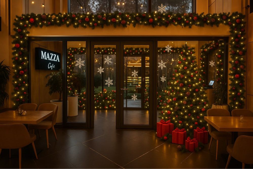 Новогодние оформление