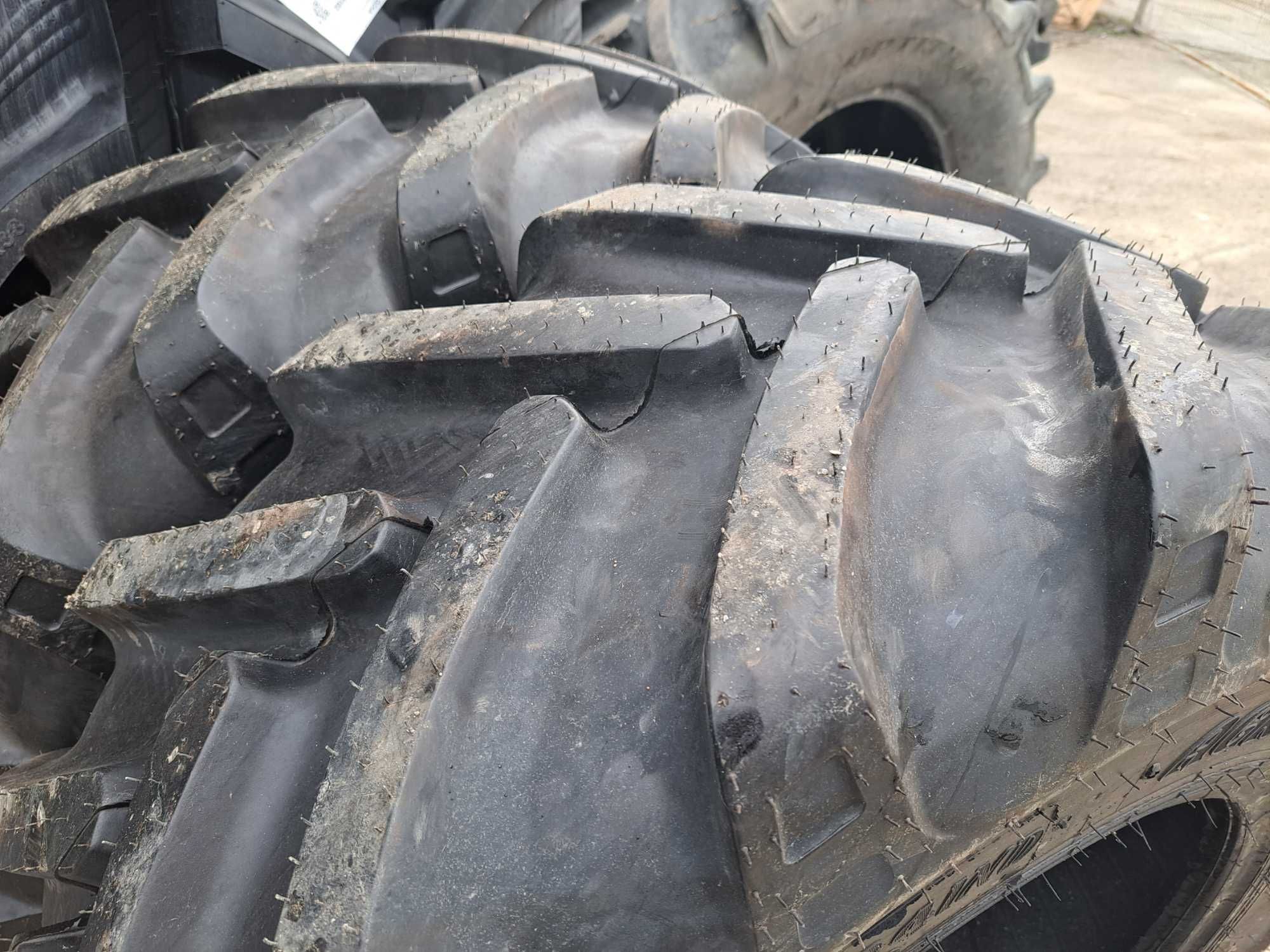 Anvelope noi 17.5L-24 ALLIANCE cu 12 pliuri cauciucuri pentru TRACTOR