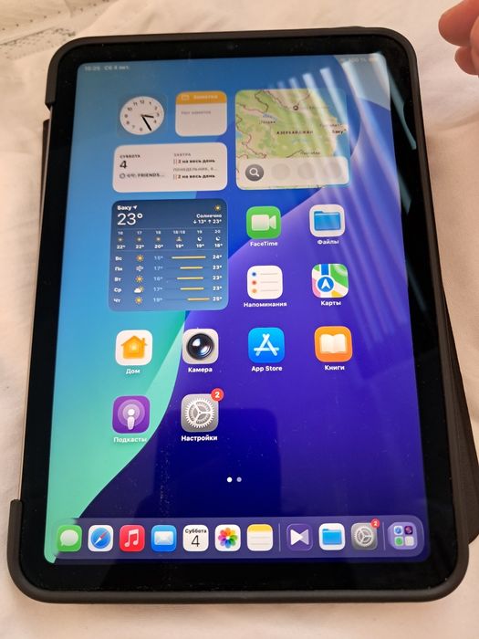 Продаю iPad mini 7 Wi-Fi 128 ГБ, цвет Space Gray.
Состояние — отличное