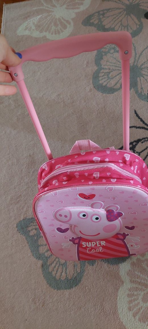 Rucsac copii cu roti Peppa Pig