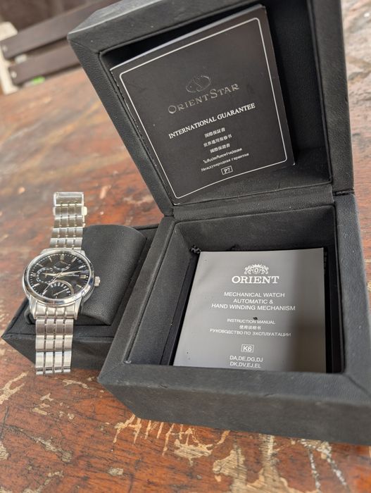 Orient  star41mm 22 камъка автоматик с възможност за ръчно навиване ха
