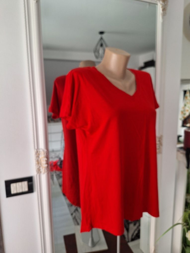 Tricou nou Anglia..mai lung în spate..bumbac L