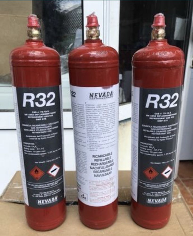 Refrigerant freon gaz la butelie de 1kg recipient reincarcabil nou