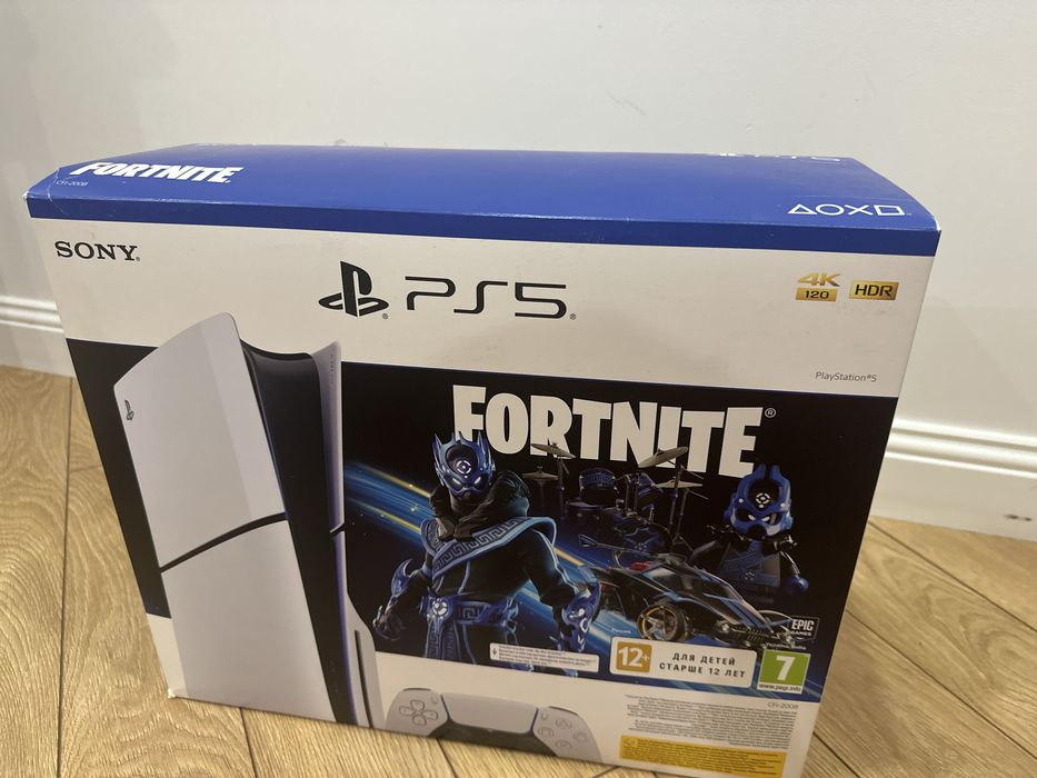 Ps5 slim fortnite cobalt star новый